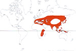 Carte de repartition des Trapaceae